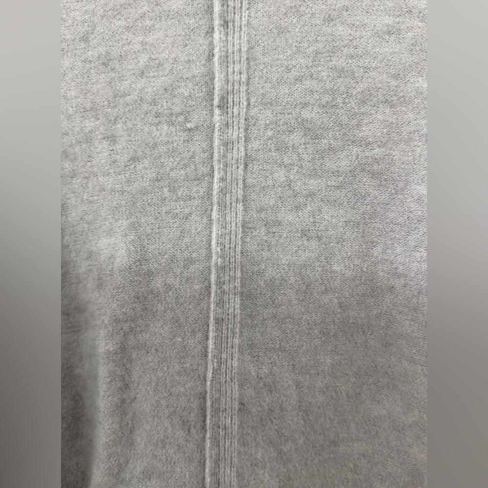 Free People Wool Blend Relaxed Grey Raglan Sweater - Picture 12 of 13
